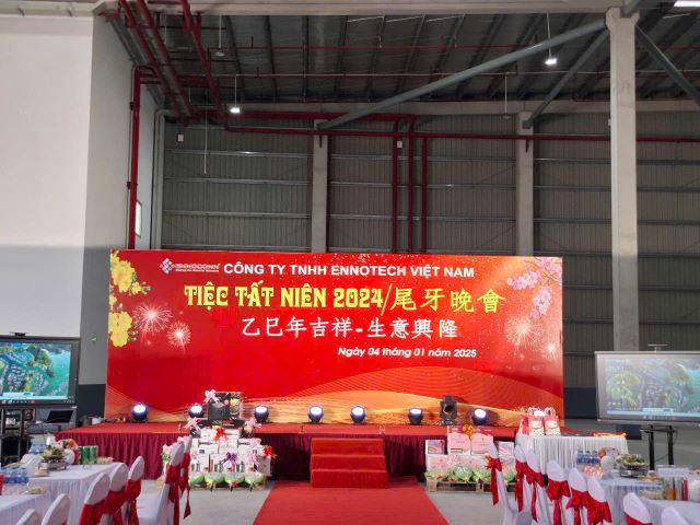 Chuong trinh Tiec tat nien cuoi nam 2024 Cong ty TNHH ENNOTECH VIET NAM